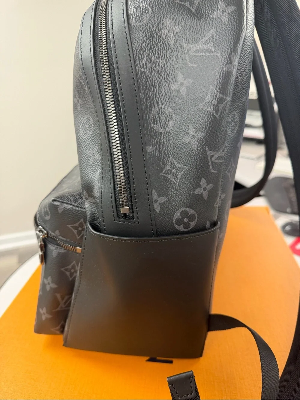 Louis Vuitton Discovery PM Black Monogram Eclipse Backpack